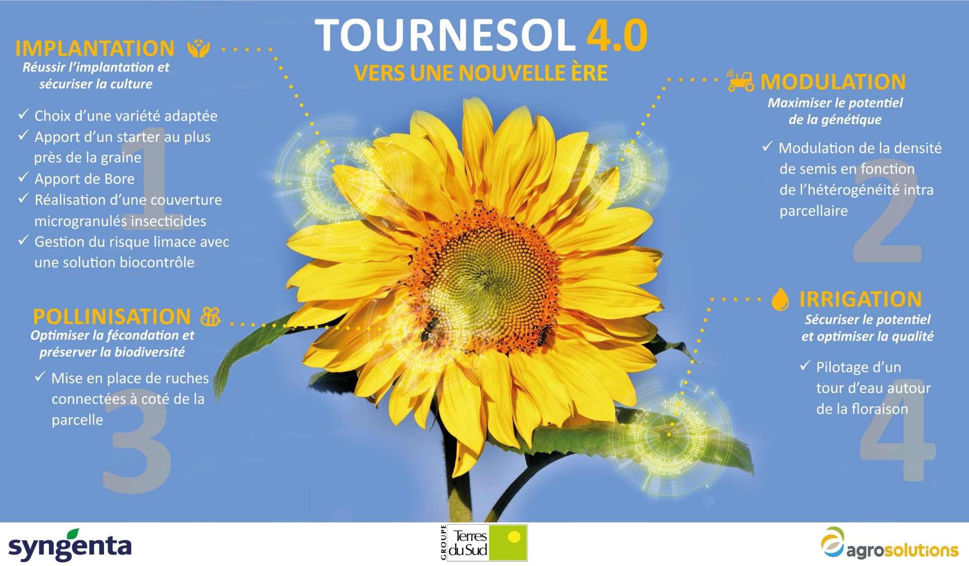 Schéma tournesol 4.0